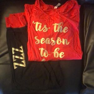 EUC Cacique Sleepwear set size 22/24